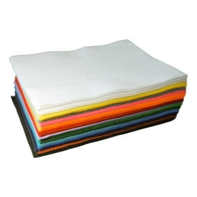25//Pkg Assorted Colors The New Image Group Glimmer EZ Felt 9-Inch by 12-Inch